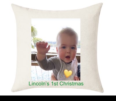 Custom Cushion Cover 50cm x 50 cm Off White