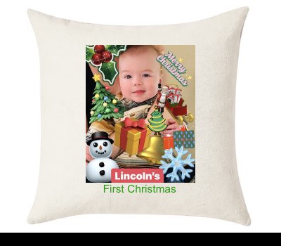 Custom Cushion Cover 50cm x 50 cm Off White