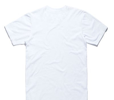 Custom AS Colour 100% Cotton White T-Shirt