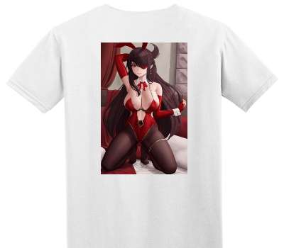Custom Adult Soft Style 100% Cotton White T-Shirt