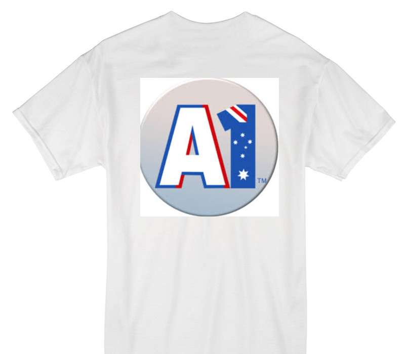 Custom Gildan 100% Cotton White T-Shirt