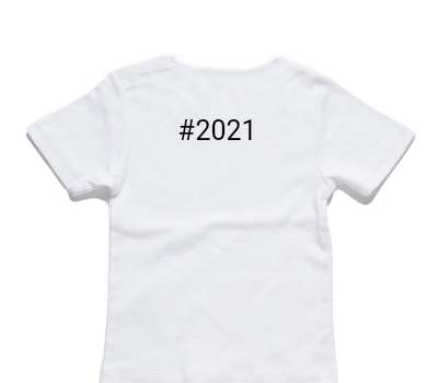 Custom AS Colour White Baby T-Shirt