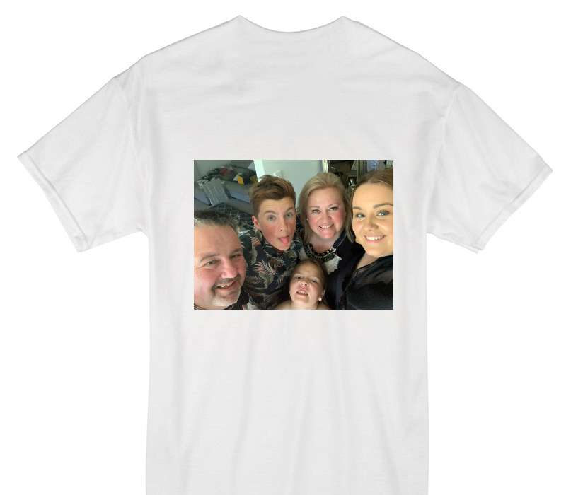Custom Gildan 100% Cotton White T-Shirt