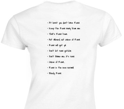 Custom Womens Soft Style 100% Cotton White T-Shirt