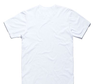Custom AS Colour 100% Cotton White T-Shirt