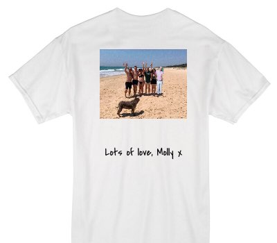 Custom Gildan 100% Cotton White T-Shirt