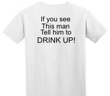 Custom Adult Soft Style 100% Cotton White T-Shirt