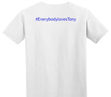 Custom Adult Soft Style 100% Cotton White T-Shirt