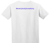 Custom Adult Soft Style 100% Cotton White T-Shirt