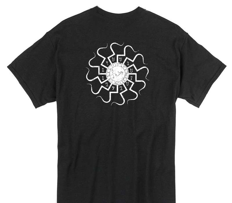 Custom Gildan 100% Cotton Black T-Shirt