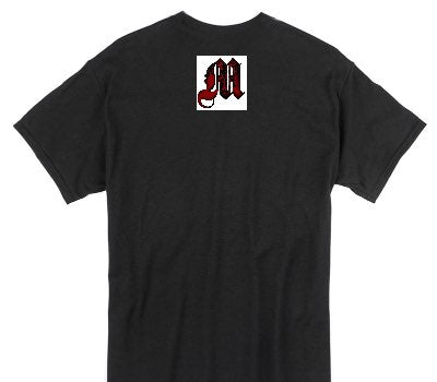 Custom Gildan 100% Cotton Black T-Shirt