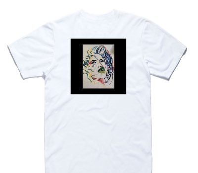 Custom AS Colour 100% Cotton White T-Shirt