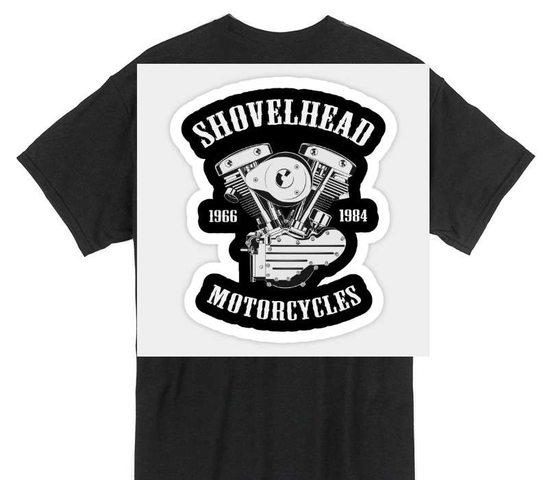 Custom Gildan 100% Cotton Black T-Shirt