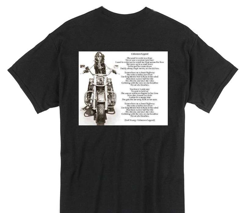 Custom Gildan 100% Cotton Black T-Shirt