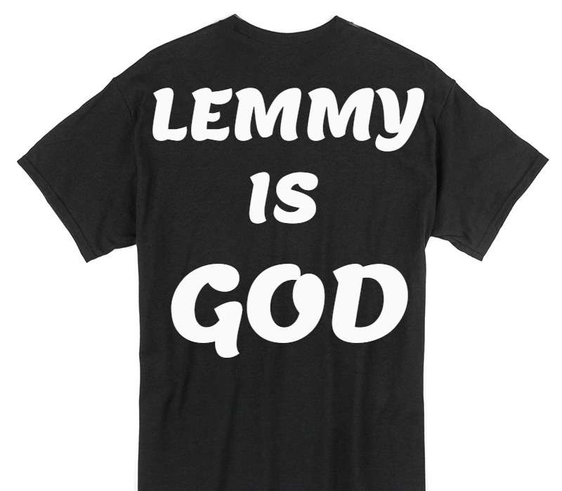 Custom Gildan 100% Cotton Black T-Shirt