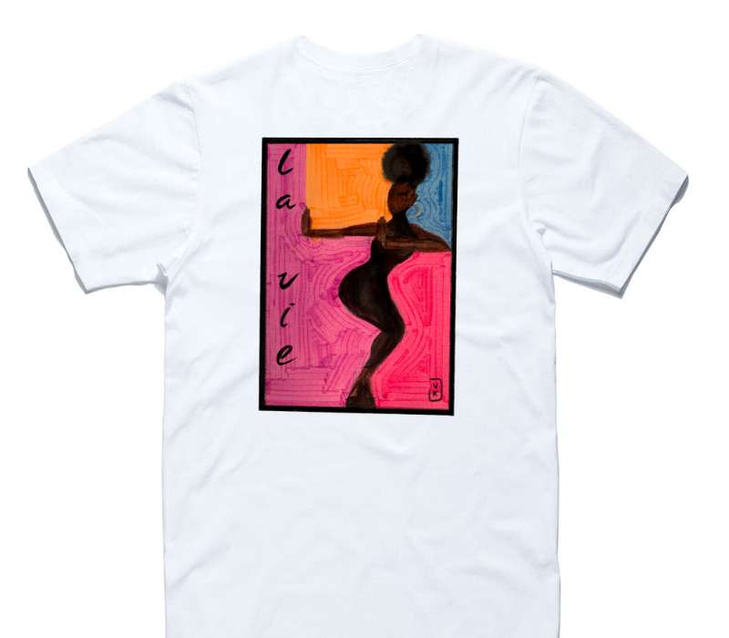 Custom AS Colour 100% Cotton White T-Shirt