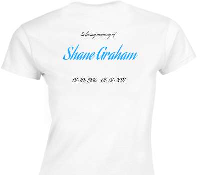 Custom Womens Soft Style 100% Cotton White T-Shirt