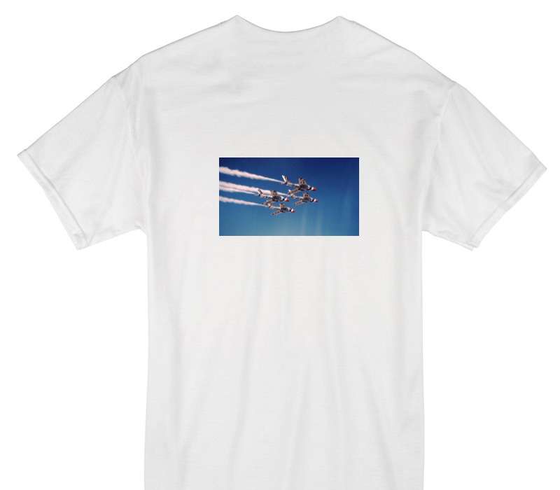 Custom Gildan 100% Cotton White T-Shirt