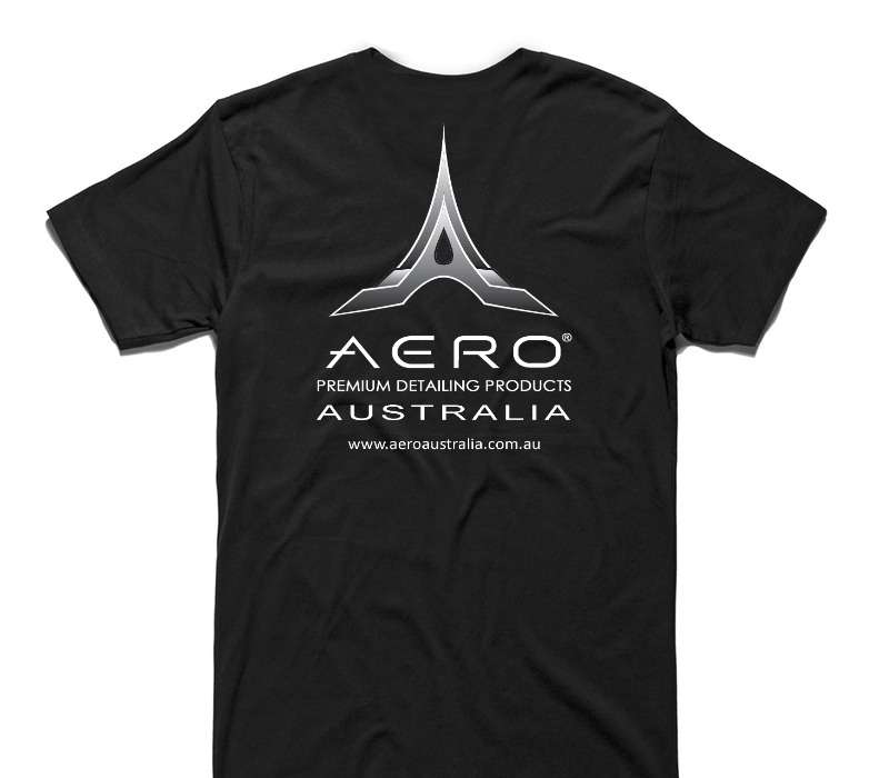 Custom AS Colour 100% Cotton Black T-Shirt
