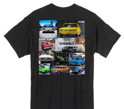 Custom Gildan 100% Cotton Black T-Shirt