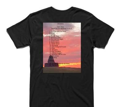 Custom AS Colour 100% Cotton Black T-Shirt