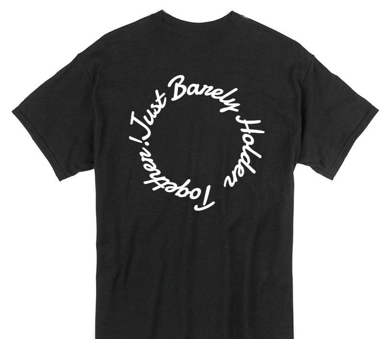 Custom Gildan 100% Cotton Black T-Shirt