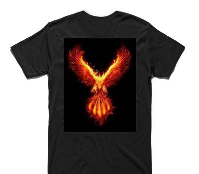 Custom AS Colour 100% Cotton Black T-Shirt
