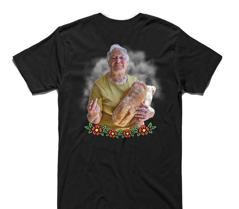 Custom AS Colour 100% Cotton Black T-Shirt