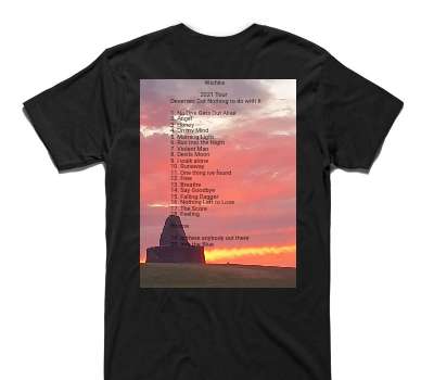 Custom AS Colour 100% Cotton Black T-Shirt