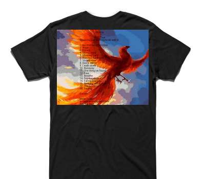 Custom AS Colour 100% Cotton Black T-Shirt