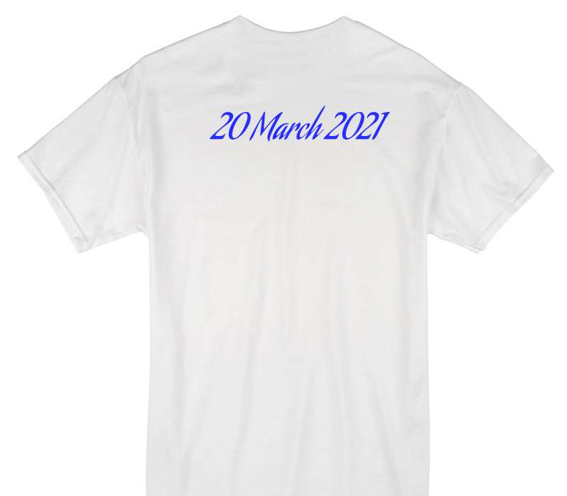 Custom Gildan 100% Cotton White T-Shirt