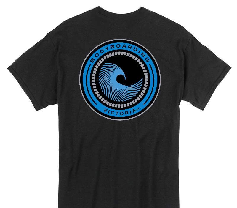 Custom Gildan 100% Cotton Black T-Shirt