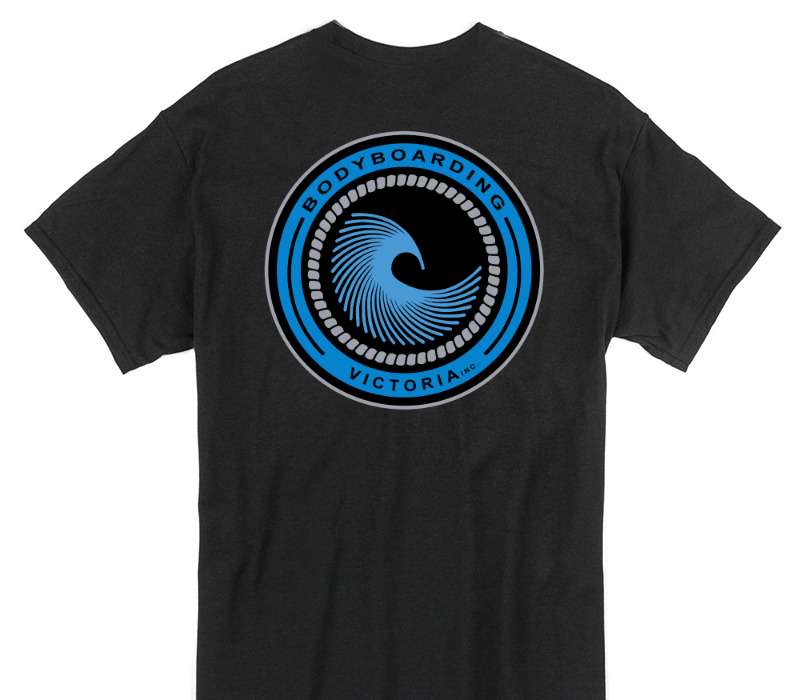 Custom Gildan 100% Cotton Black T-Shirt