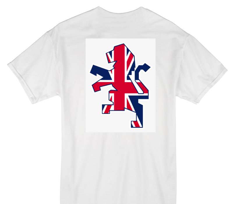 Custom Gildan 100% Cotton White T-Shirt