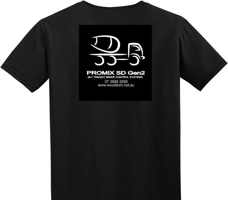 Custom Adult Soft Style 100% Cotton Black T-Shirt
