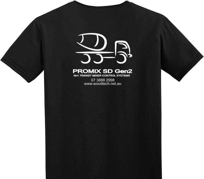 Custom Adult Soft Style 100% Cotton Black T-Shirt