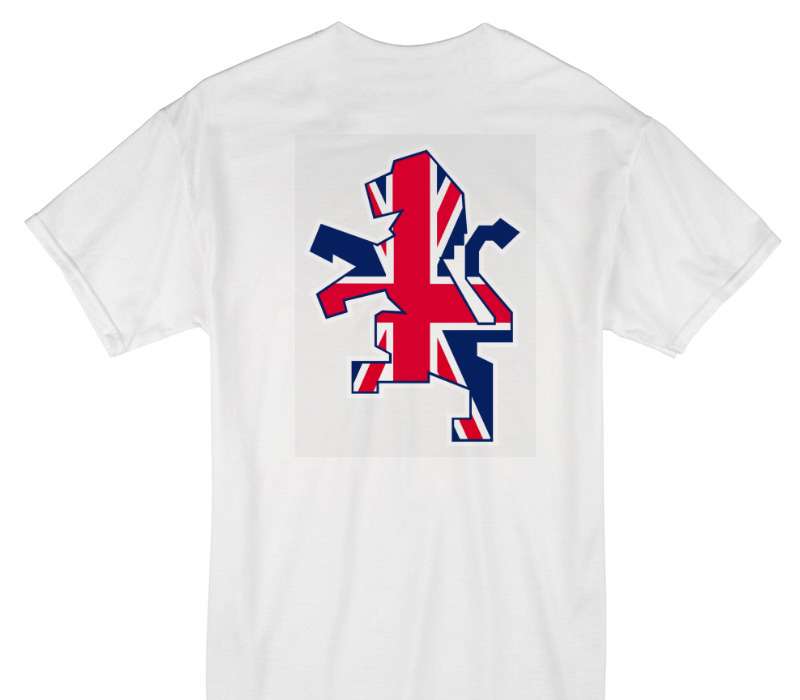 Custom Gildan 100% Cotton White T-Shirt