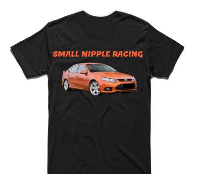 Custom AS Colour 100% Cotton Black T-Shirt