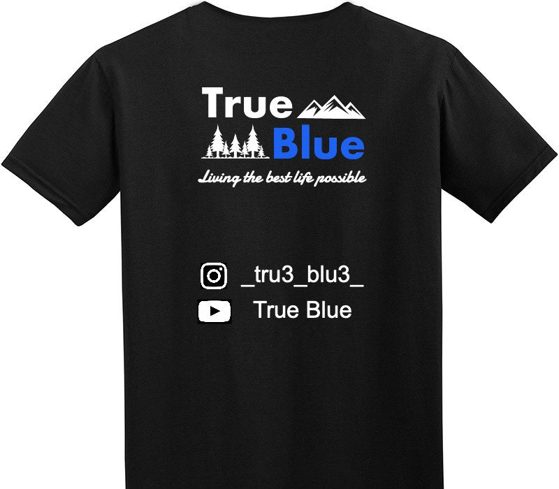 Custom Adult Soft Style 100% Cotton Black T-Shirt