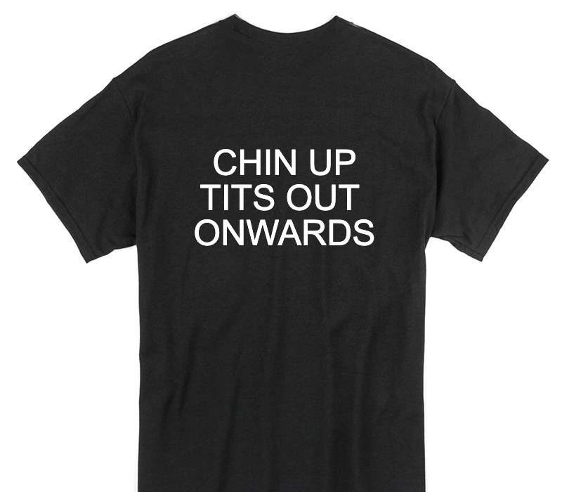 Custom Gildan 100% Cotton Black T-Shirt