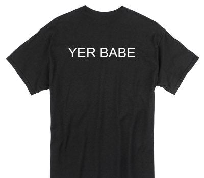 Custom Gildan 100% Cotton Black T-Shirt