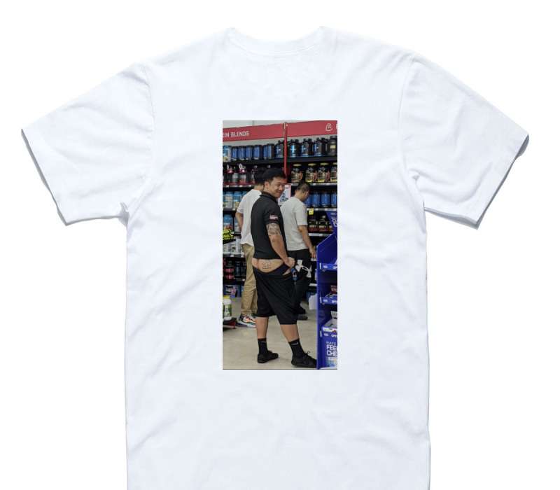 Custom AS Colour 100% Cotton White T-Shirt