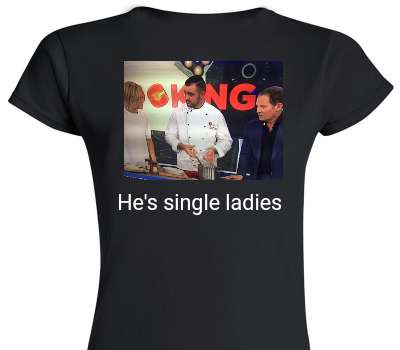 Custom Womens Soft Style 100% Cotton Black T-Shirt