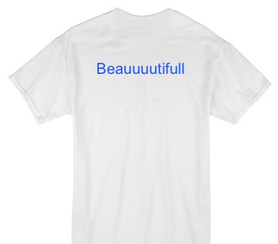 Custom Gildan 100% Cotton White T-Shirt