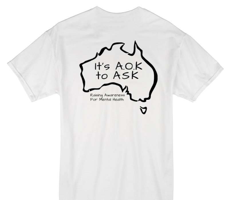 Custom Gildan 100% Cotton White T-Shirt