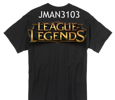 Custom Gildan 100% Cotton Black T-Shirt