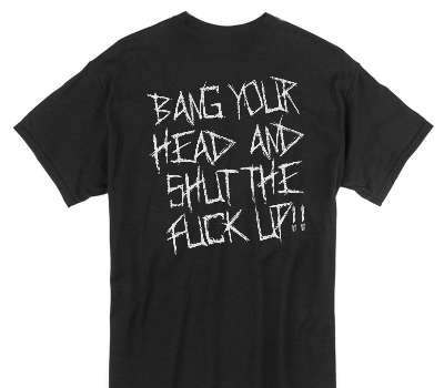 Custom Gildan 100% Cotton Black T-Shirt