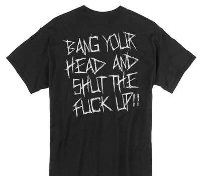Custom Gildan 100% Cotton Black T-Shirt