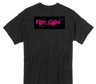 Custom Gildan 100% Cotton Black T-Shirt