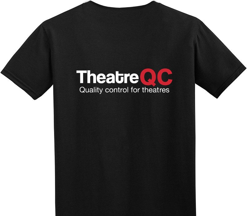 Custom Adult Soft Style 100% Cotton Black T-Shirt
